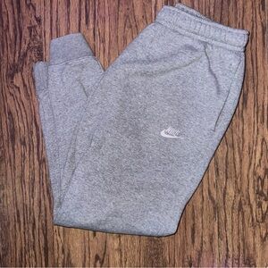 Grey Nike joggers - size M